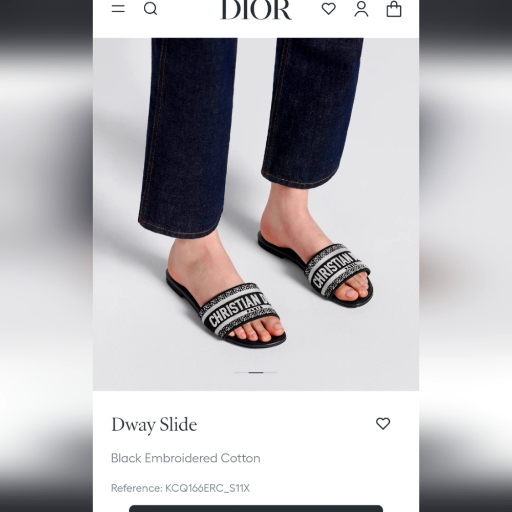 Christian Dior Sandals Size 38 - Picture 1 of 14